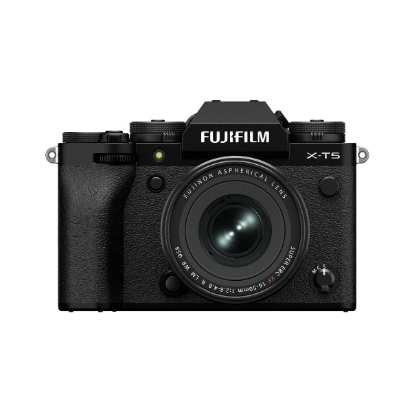 Kit Câmera Digital Mirrorless Fujifilm X-T5 Preta + Lente Fujinon XF16-50mm F2.8-4.8 R LM WR