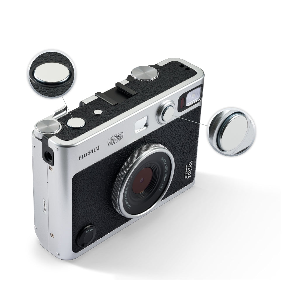 Câmera e Impressora para Smartphone Fujifilm instax mini™ Evo Black