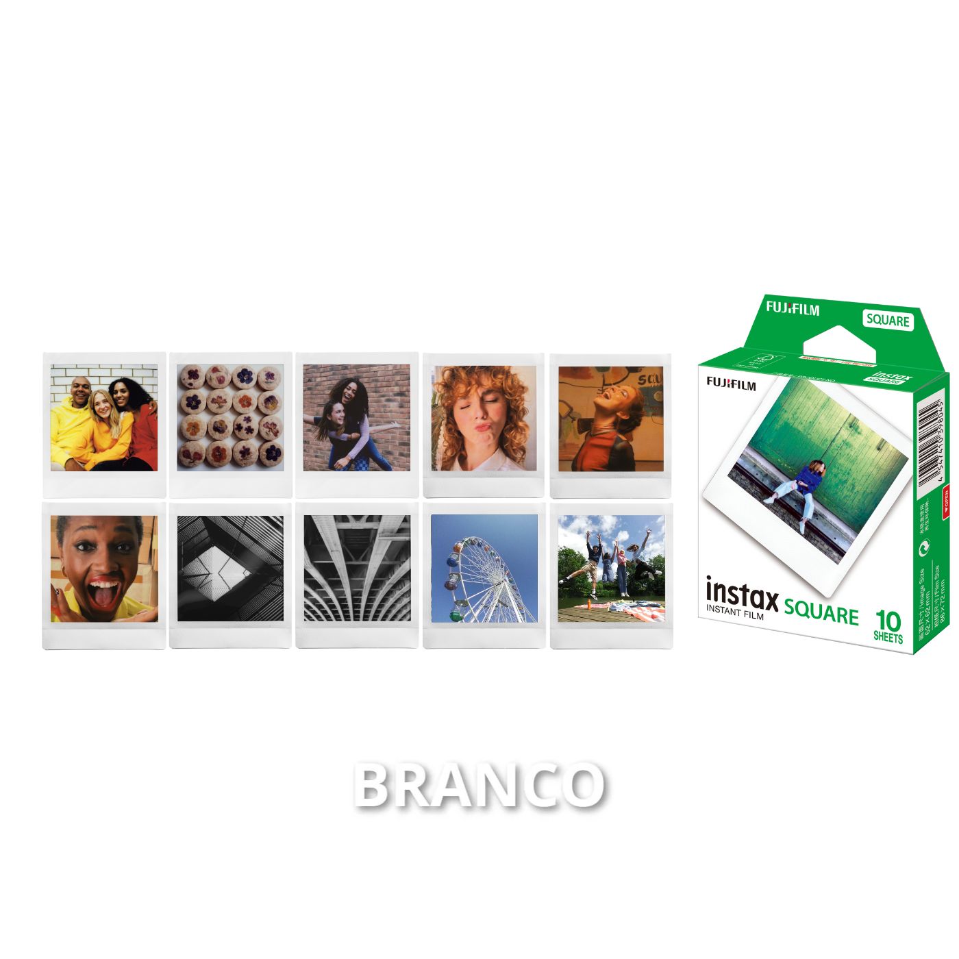 Monte seu combo Instax Square: