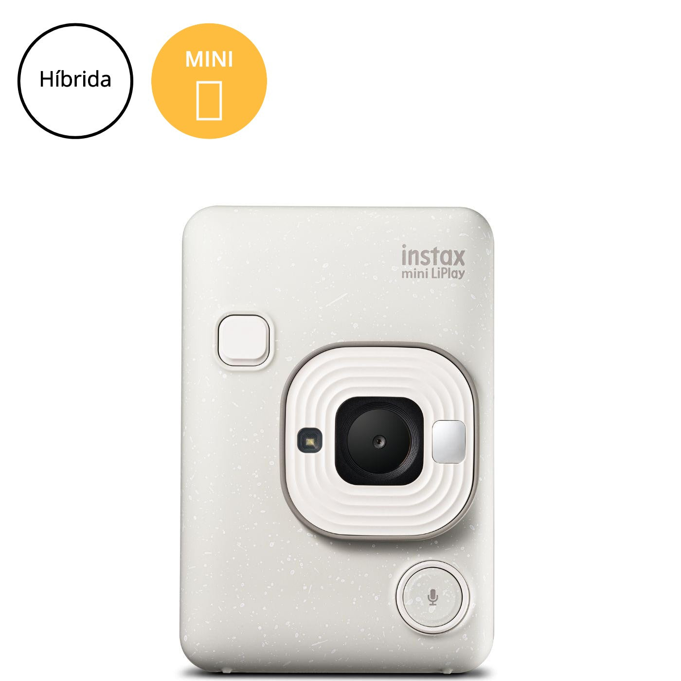 Câmera e Impressora para Smartphone Fujifilm instax mini LiPlay™ Misty White