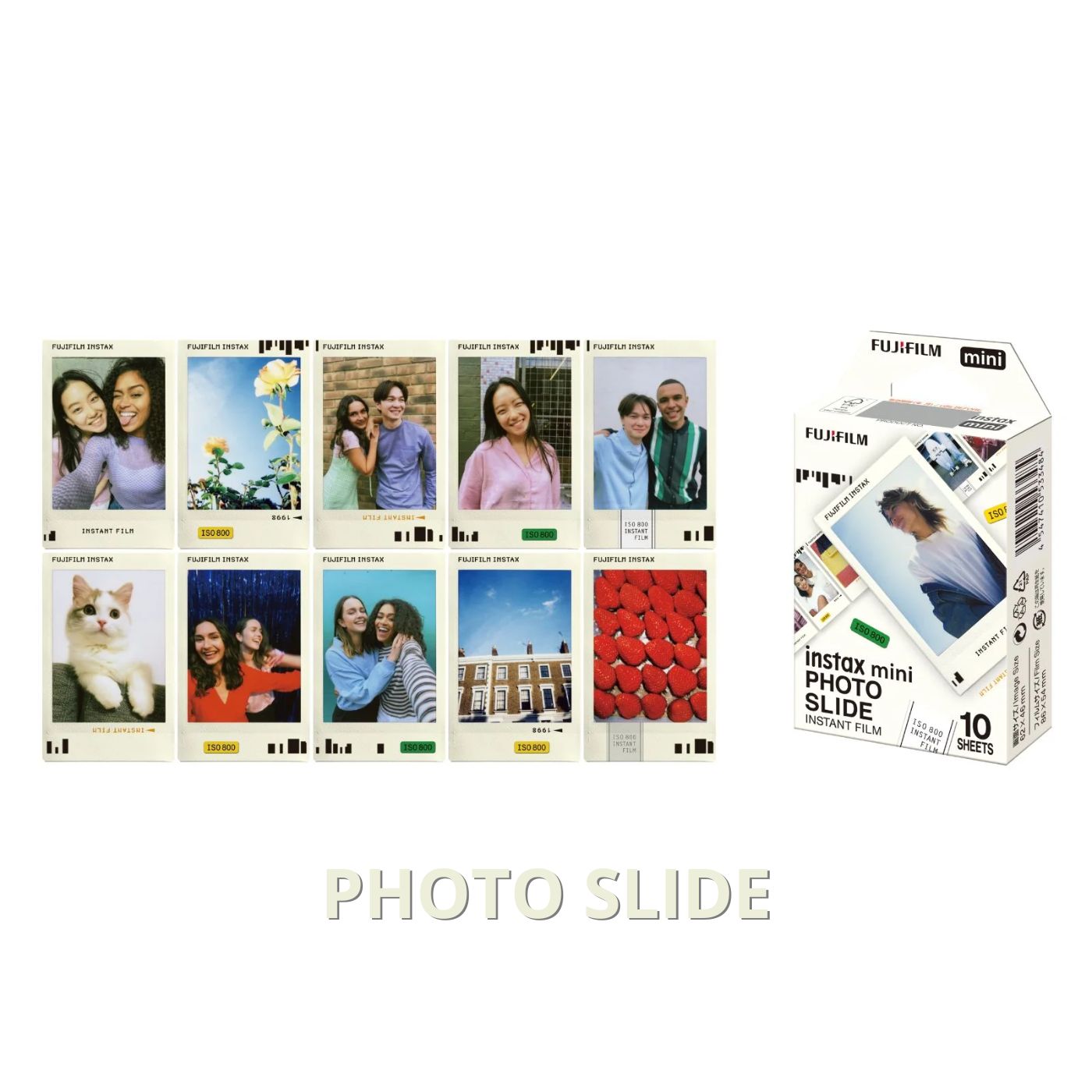 Combo de Filmes Fujifilm instax™ mini Photo Slide 30 Fotos