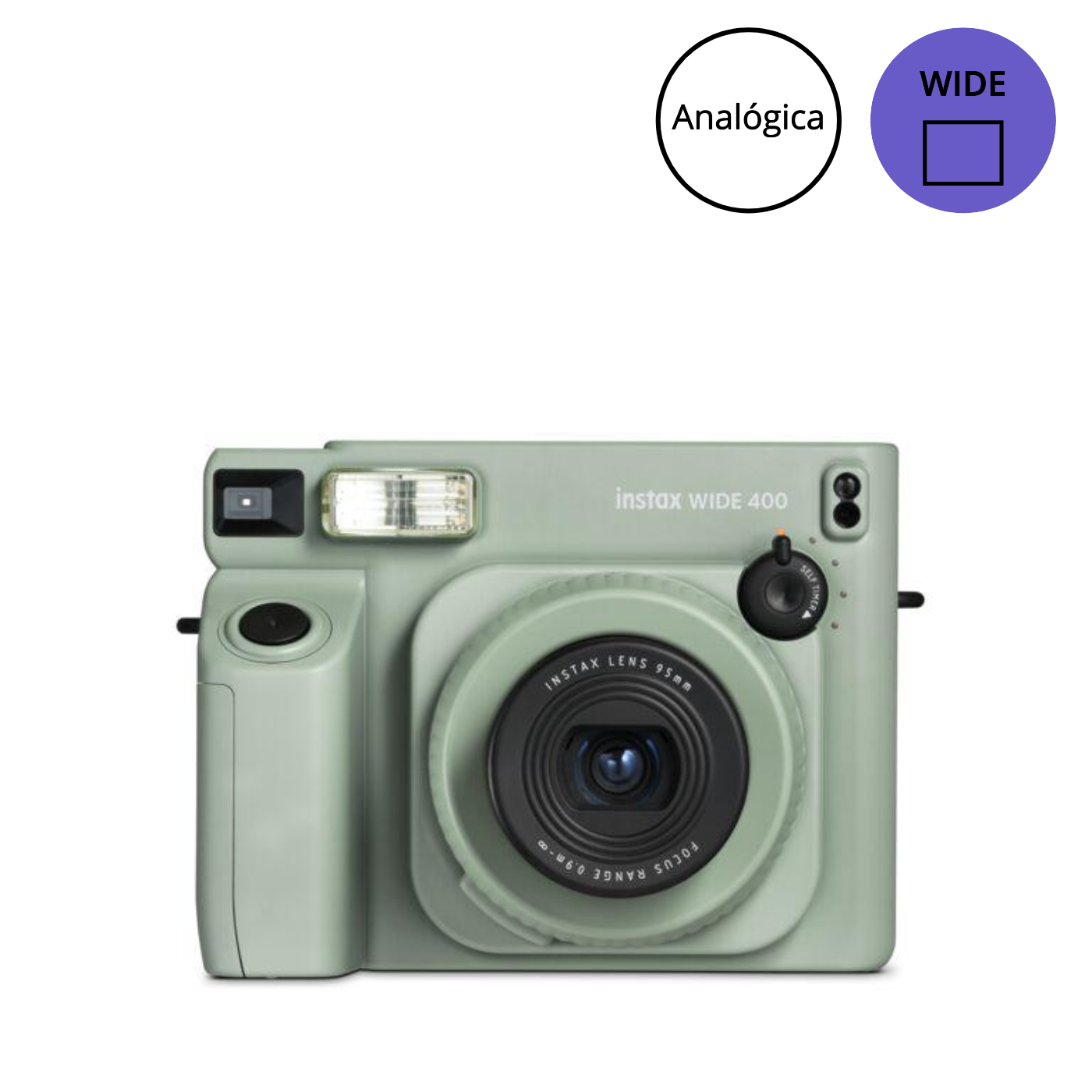 Câmera Instantânea Fujifilm instax WIDE 400™ Verde