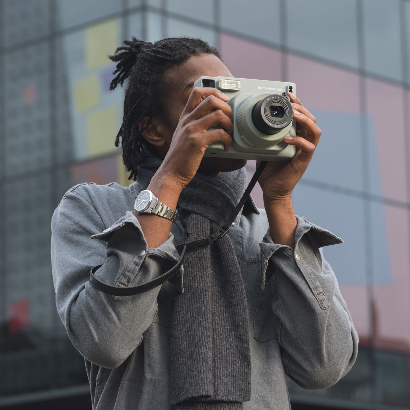 Câmera Instantânea Fujifilm instax WIDE 400™ Verde