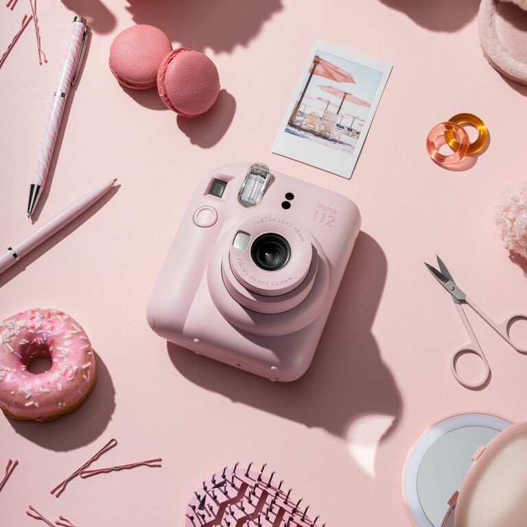 Câmera Instantânea Fujifilm instax mini 12™ Rosa Gloss