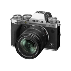 Kit Câmera Digital Mirrorless Fujifilm X-T5 Prata + Lente Zoom Fujifilm Fujinon XF18-55mm F2.8-4 R LM OIS