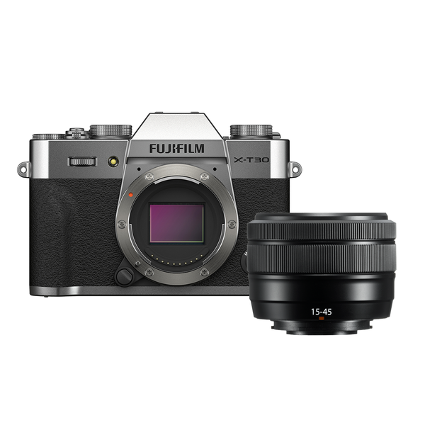 Kit Câmera Digital Mirrorless Fujifilm X Series X-T30II PRATA +