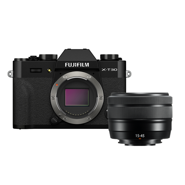 Kit Câmera Digital Mirrorless Fujifilm X Series X-T30II PRETA +