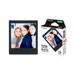 Combo de Filmes Fujifilm Instax Square Black com 20 Fotos