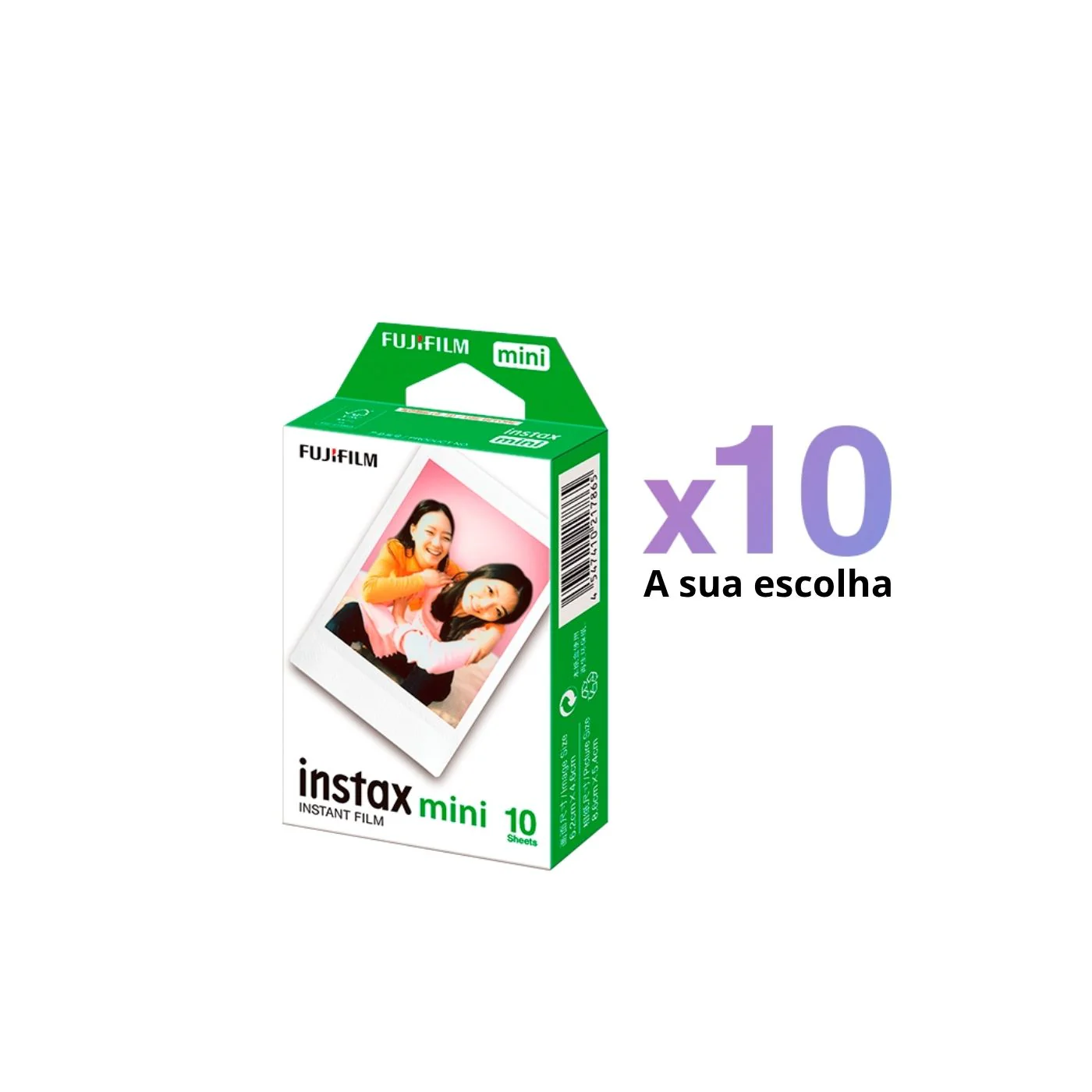 100 fotos instax™ mini a sua escolha