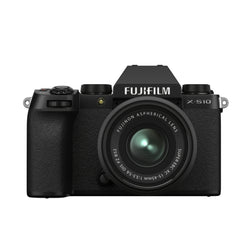 Kit Câmera Digital Mirrorless Fujifilm X-S10 + Lente Zoom Fujifilm Fujinon XC15-45mm F3.5-5.6 OIS Preta