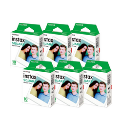 Combo de Filmes Fujifilm Instax Square com 60 Fotos