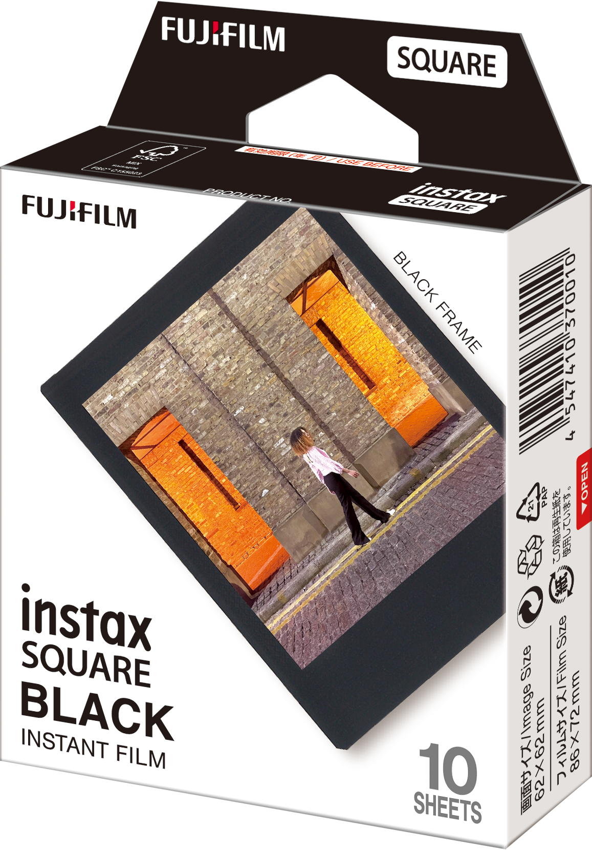SQUARE™ Black com 10 Fotos