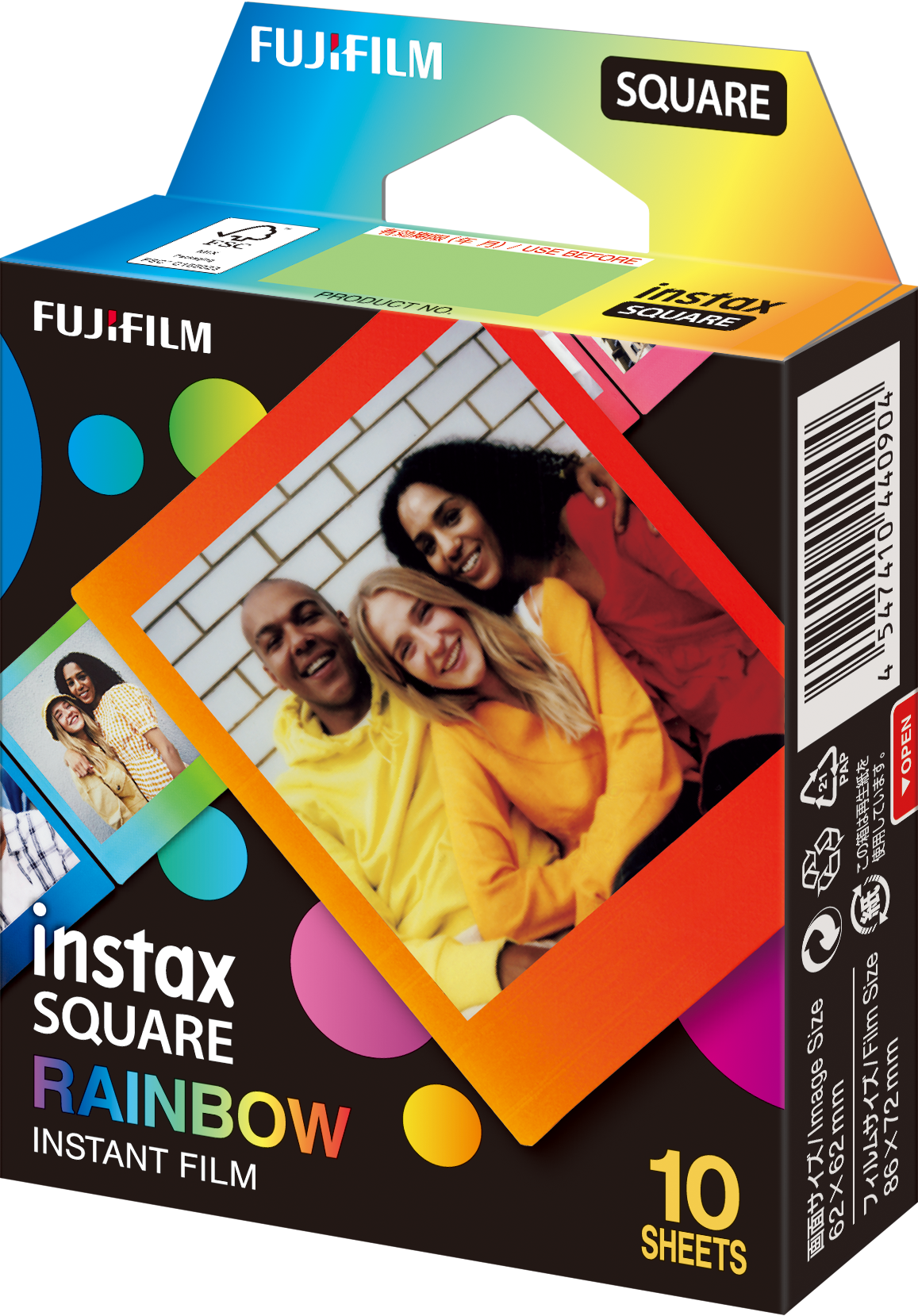 SQUARE™ Rainbow com 10 Fotos