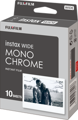 Filme Fujifilm instax™ WIDE Monochrome com 10 Fotos