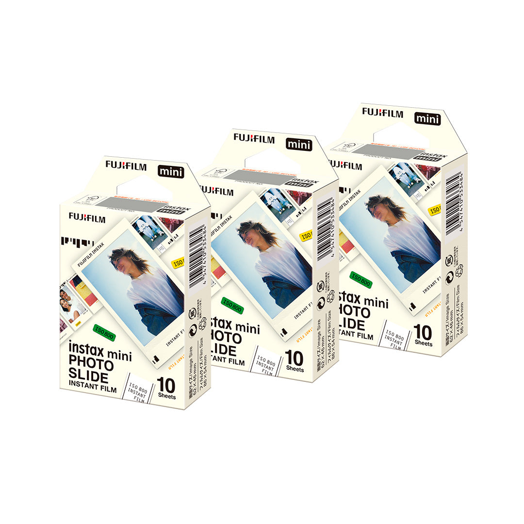 Combo de Filmes Fujifilm instax™ mini Photo Slide 30 Fotos