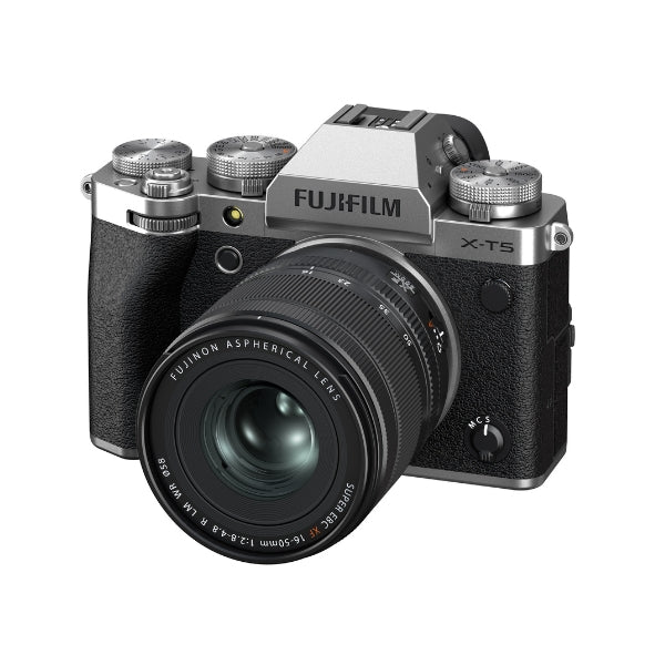 Kit Câmera Digital Mirrorless Fujifilm X-T5 Prata + Lente Fujinon XF16-50mm F2.8-4.8 R LM WR