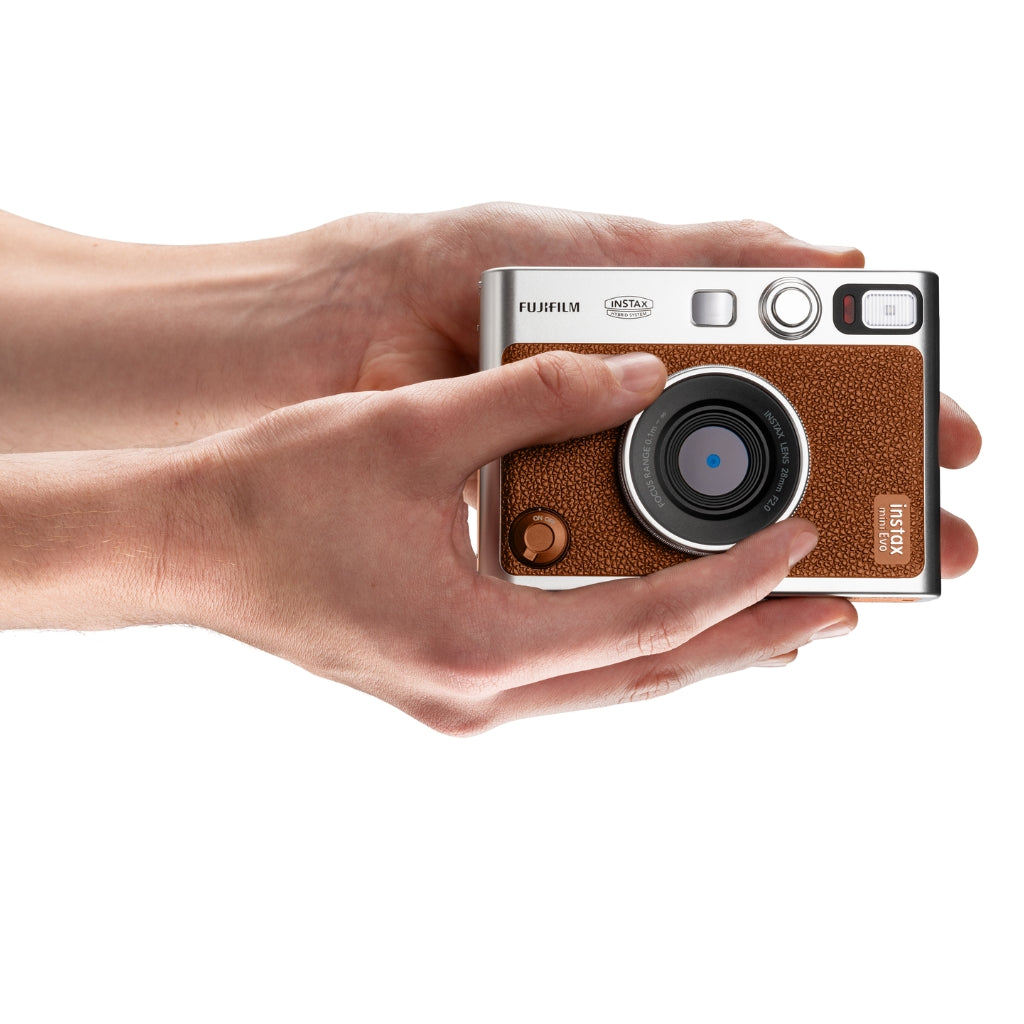 Câmera e Impressora para Smartphone Fujifilm instax mini™ Evo Brown