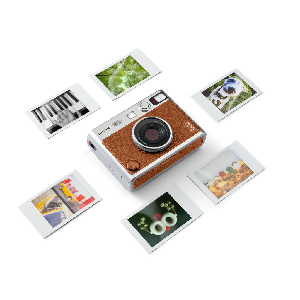 Câmera e Impressora para Smartphone Fujifilm instax mini™ Evo Brown