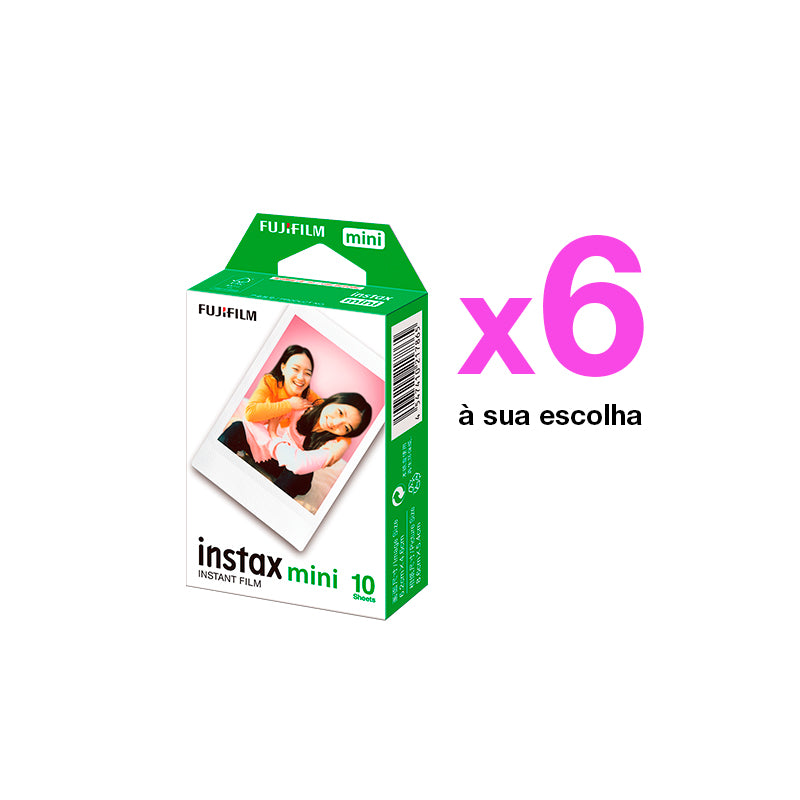 60 fotos instax™ mini a sua escolha