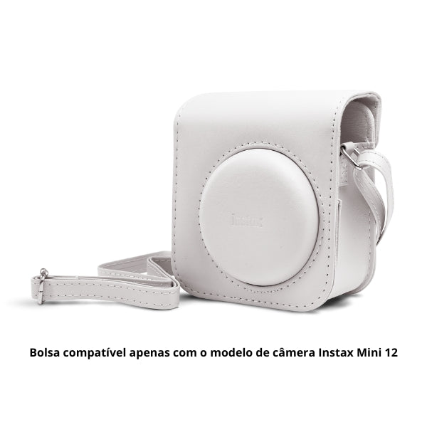 Bolsa Instax Mini 12 Branco Marfim