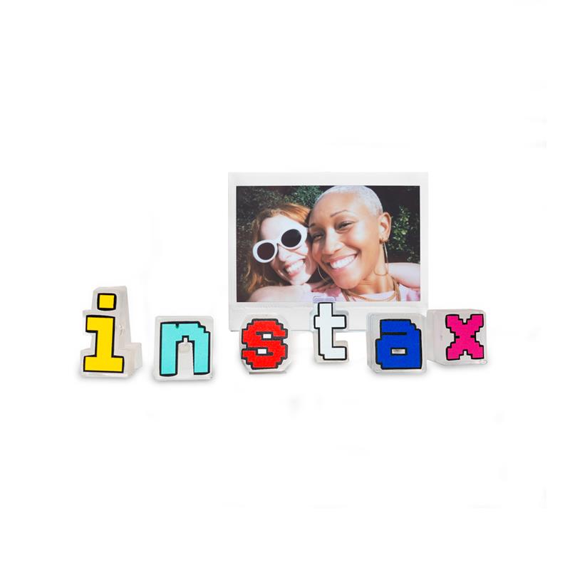 Clipe para fotos letras instax™ + 10 fotos instax™ WIDE