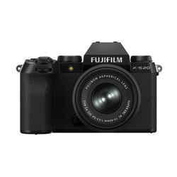 Kit Câmera Digital Mirrorless Fujifilm X-S20 + Lente Zoom Fujifilm Fujinon XC15-45mm F3.5-5.6 OIS Preta