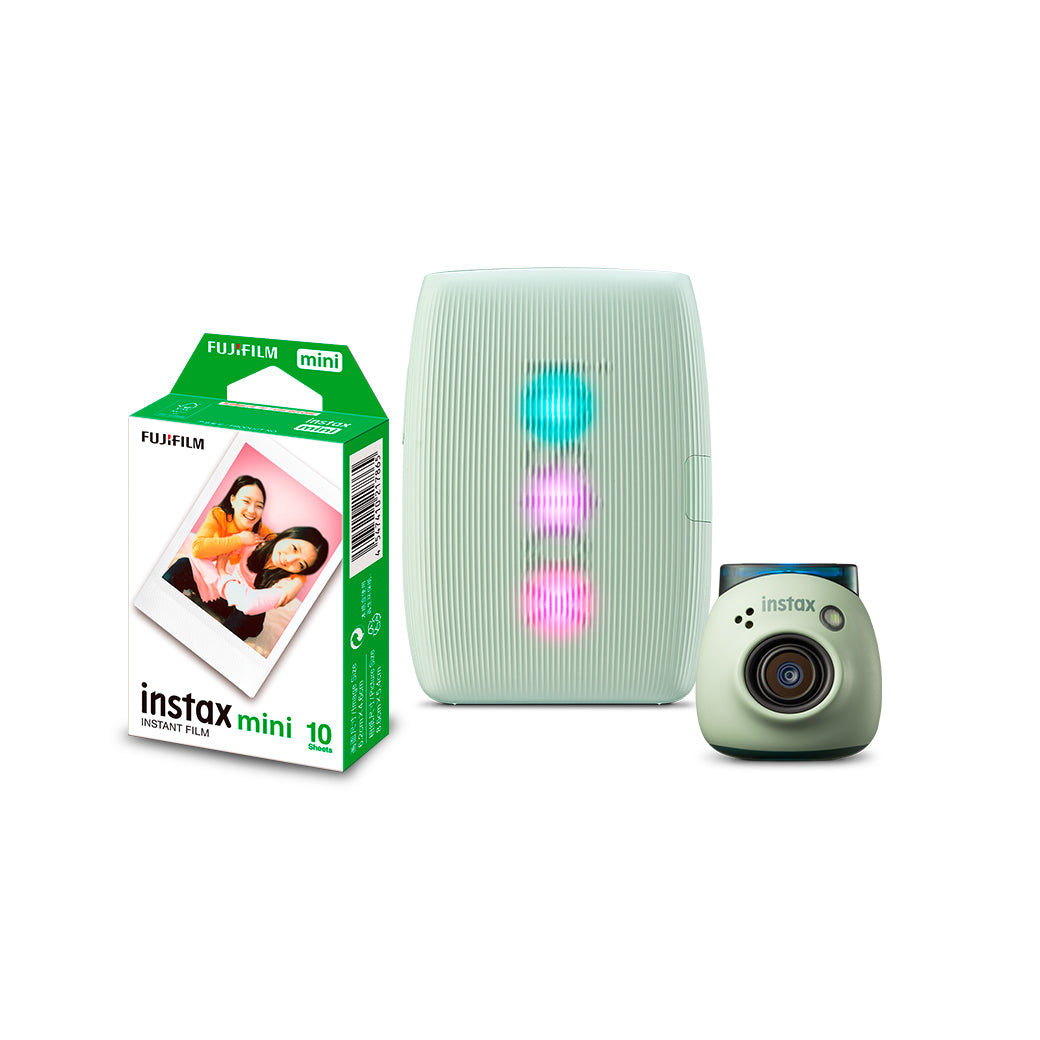 Combo Impressora para celular Fujifilm instax mini Link 3™ + Câmera instax Pal™ + Filme instax™ a sua escolha 10 fotos