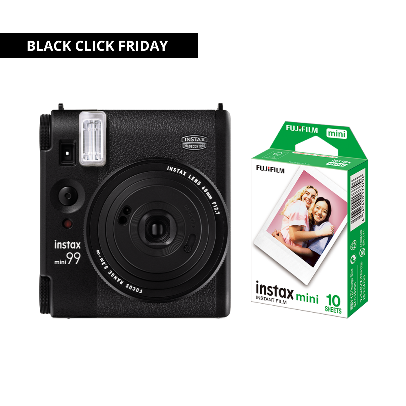 Combo Câmera Instantânea Fujifilm instax mini 99™ + Filme instax™ a sua escolha 10 fotos