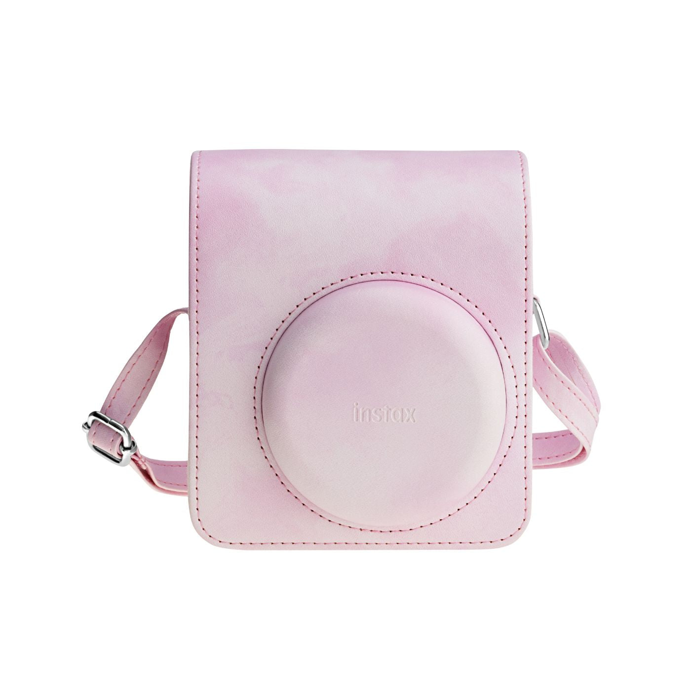 Kit Câmera instantânea Fujifilm instax mini 13™ Candy Pink + Pack 10 fotos Pastel Galaxy + Bolsa Pink Tie Dye + Photo tag