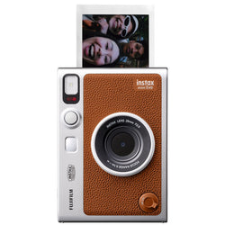 Câmera e Impressora para Smartphone Fujifilm Instax Mini EVO Brown