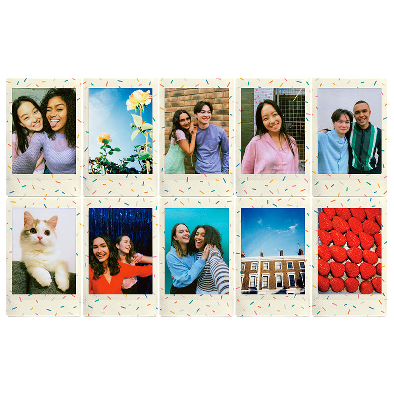 Combo de Filmes Fujifilm instax™ mini Sprinkles 30 Fotos