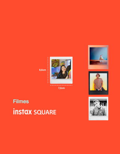 Filmes instax™ SQUARE