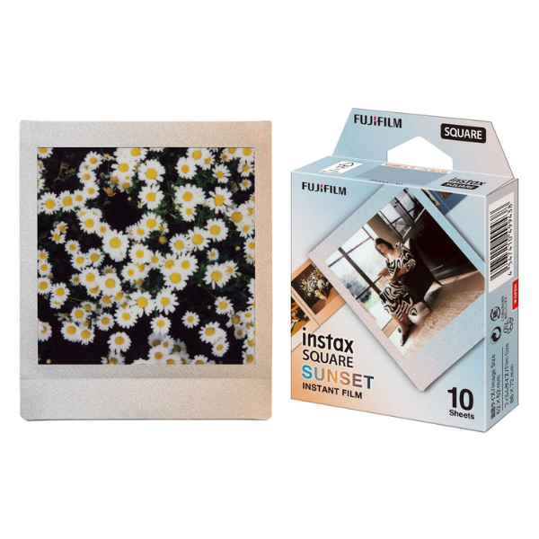 Combo de Filmes Fujifilm instax™ SQUARE Sunset com 20 Fotos