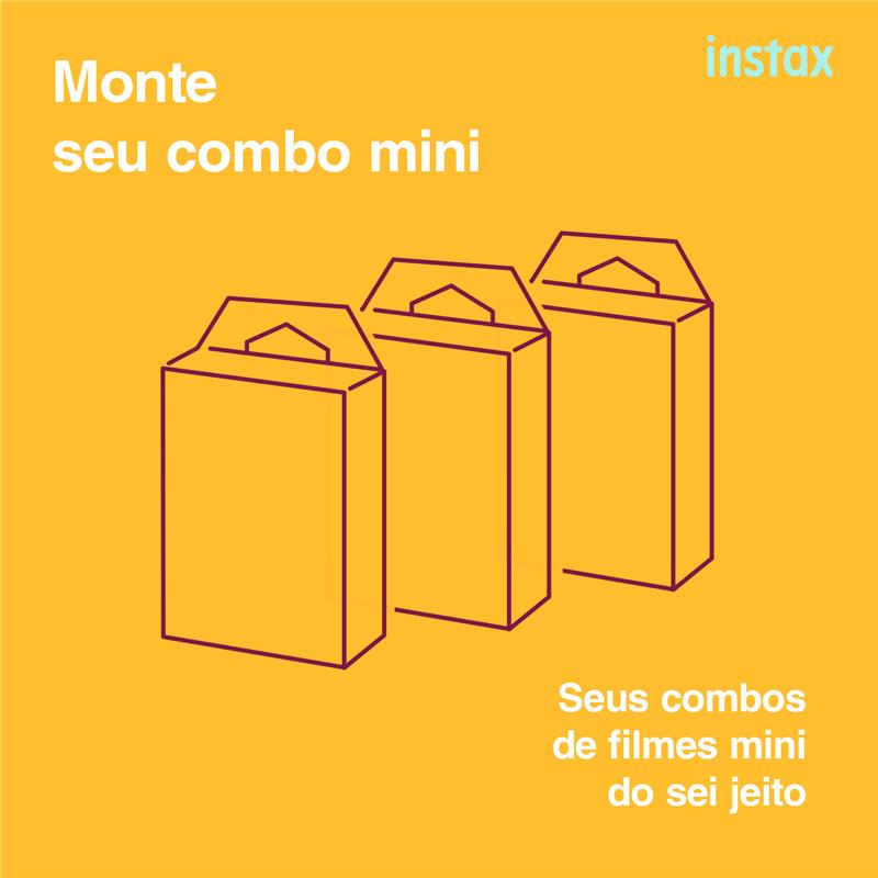 Monte seu combo Instax Mini - 30 Fotos: