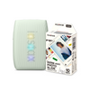 Combo Instax Mini Link 3 Sage Green + Filme Instax Mini Photo Slide 10 Fotos