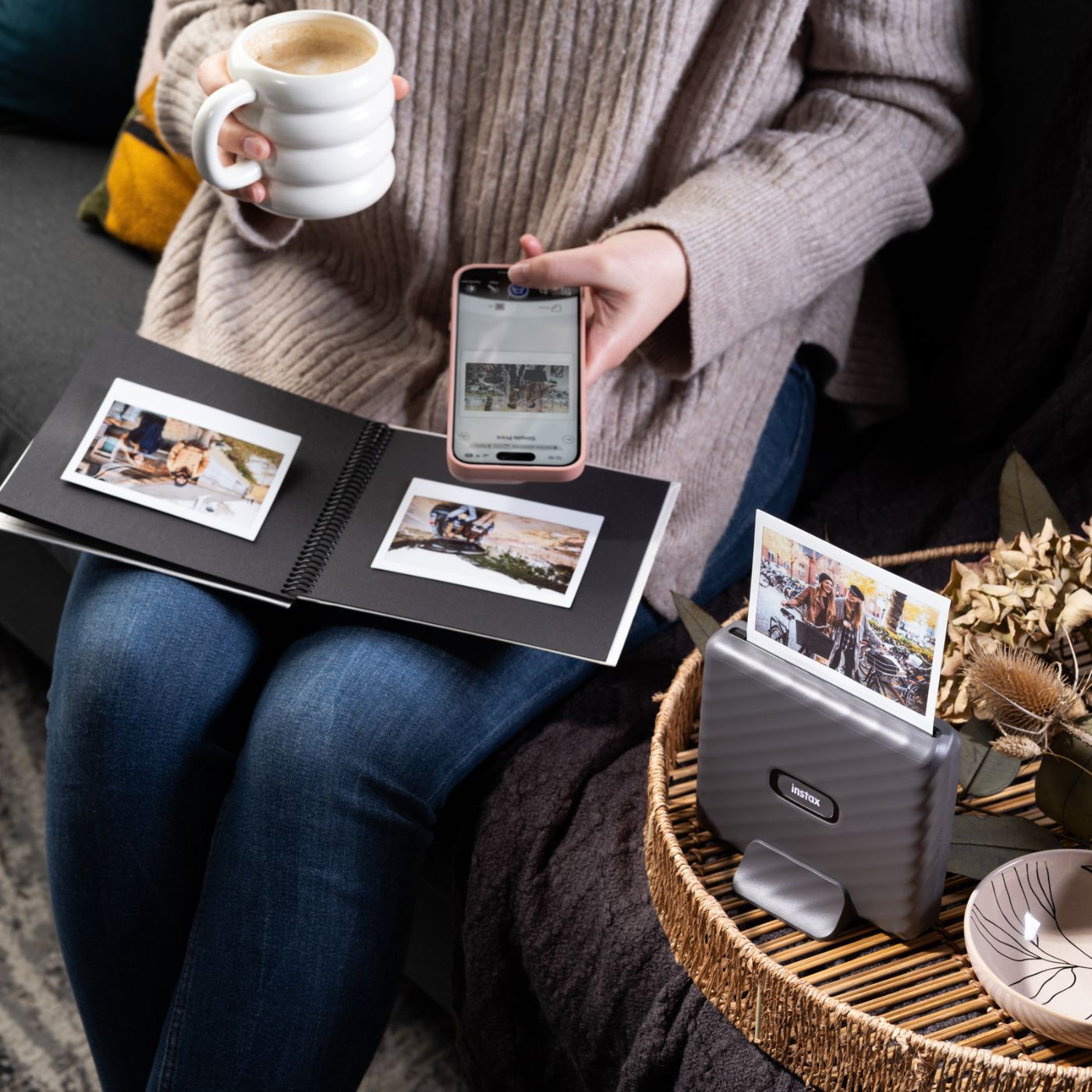 Impressora para celular Fujiflm instax Link WIDE™ - Grey
