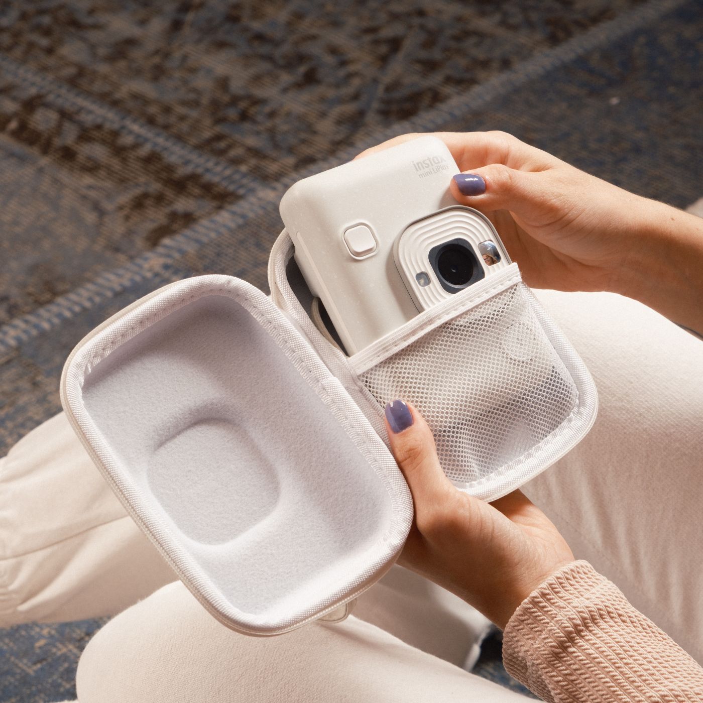 Bolsa instax™ mini LiPlay Misty White