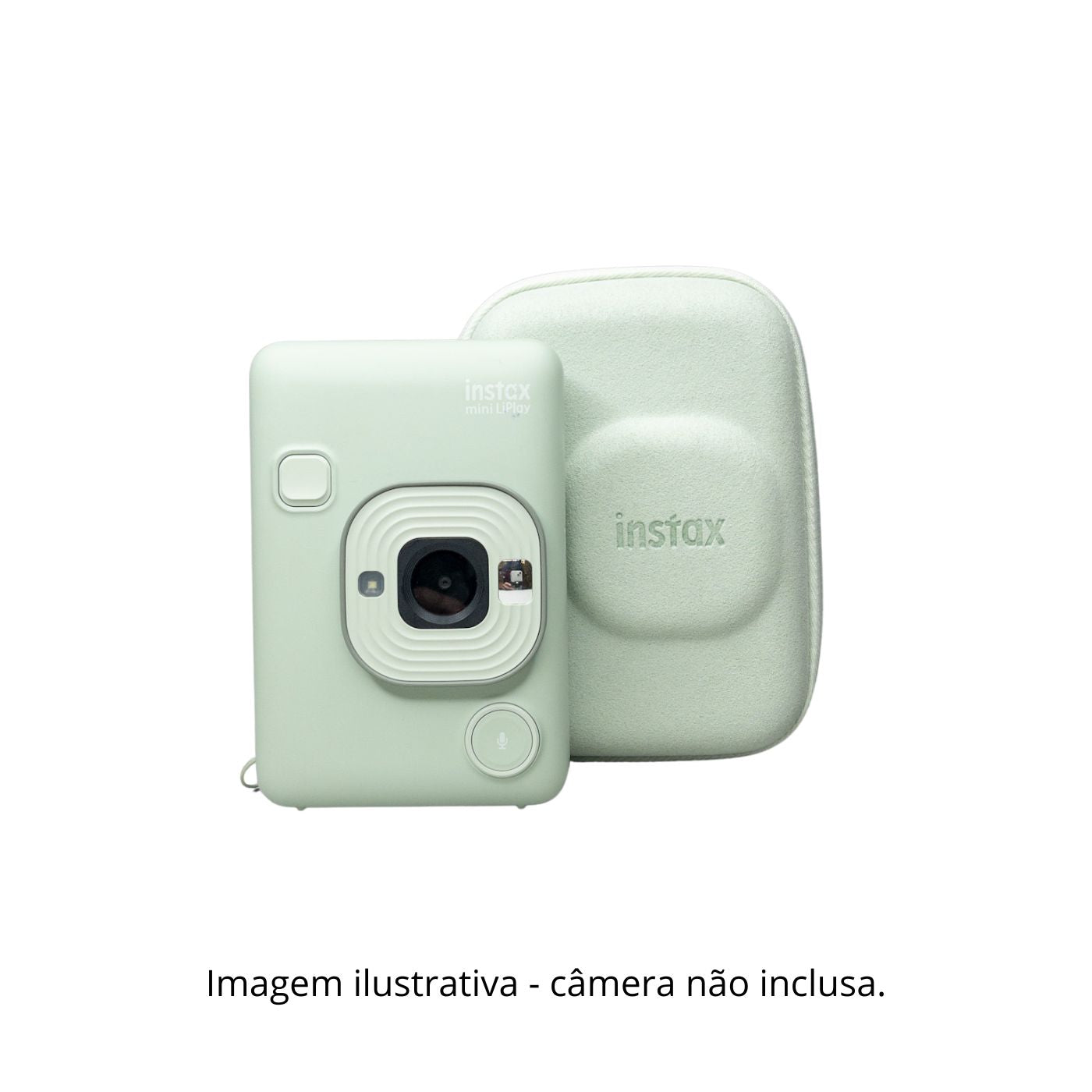 Bolsa instax™ mini LiPlay Matcha Green