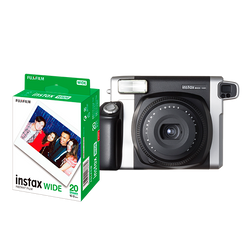 Combo Câmera Instantânea Instax Fujifilm Wide 300 + Filme Fujifilm Instax Wide com 20 Fotos
