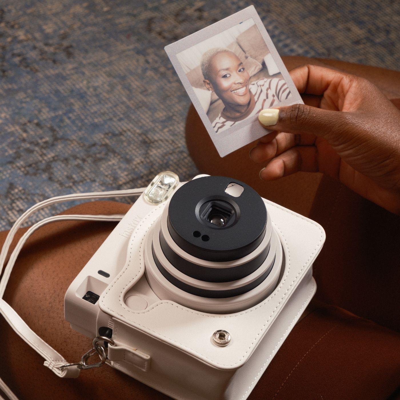 Bolsa Câmera instax™ SQUARE SQ1 - Chalk White