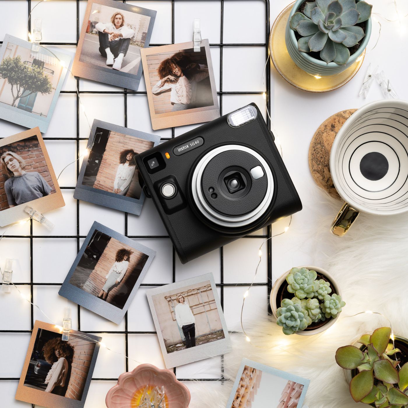 Câmera Instantânea Fujifilm instax SQUARE SQ40™