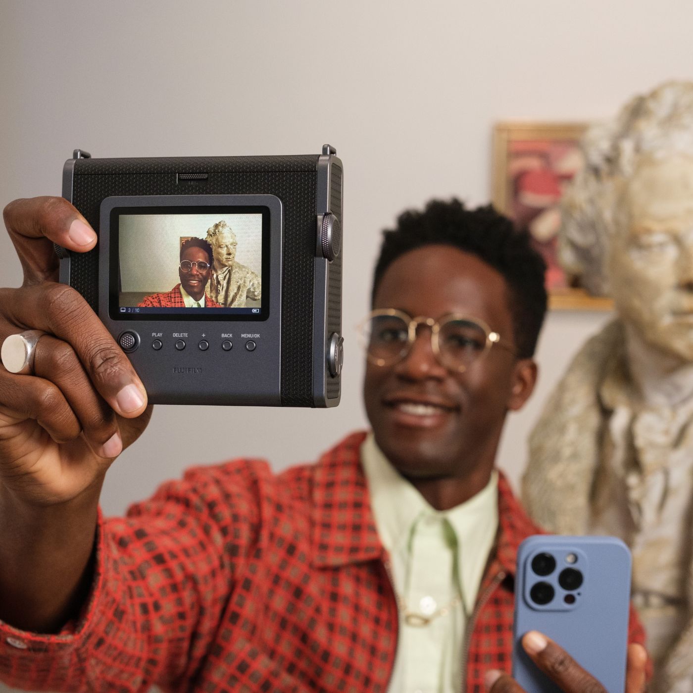 Câmera e Impressora para Smartphone Fujifilm instax WIDE Evo™