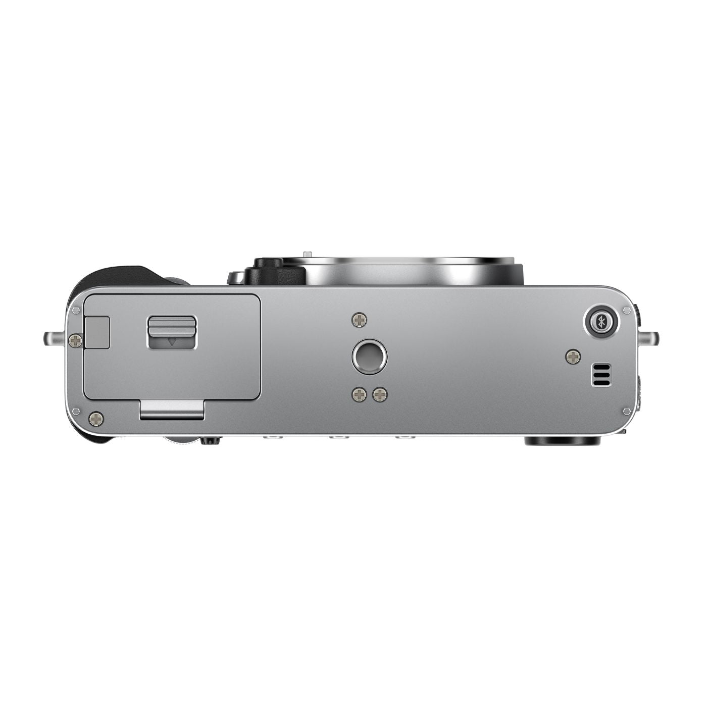 Kit Câmera Digital Mirrorless Fujifilm X-E5 Silver + Lente Fujifilm Fujinon XF23mm F1.4 R LM WR