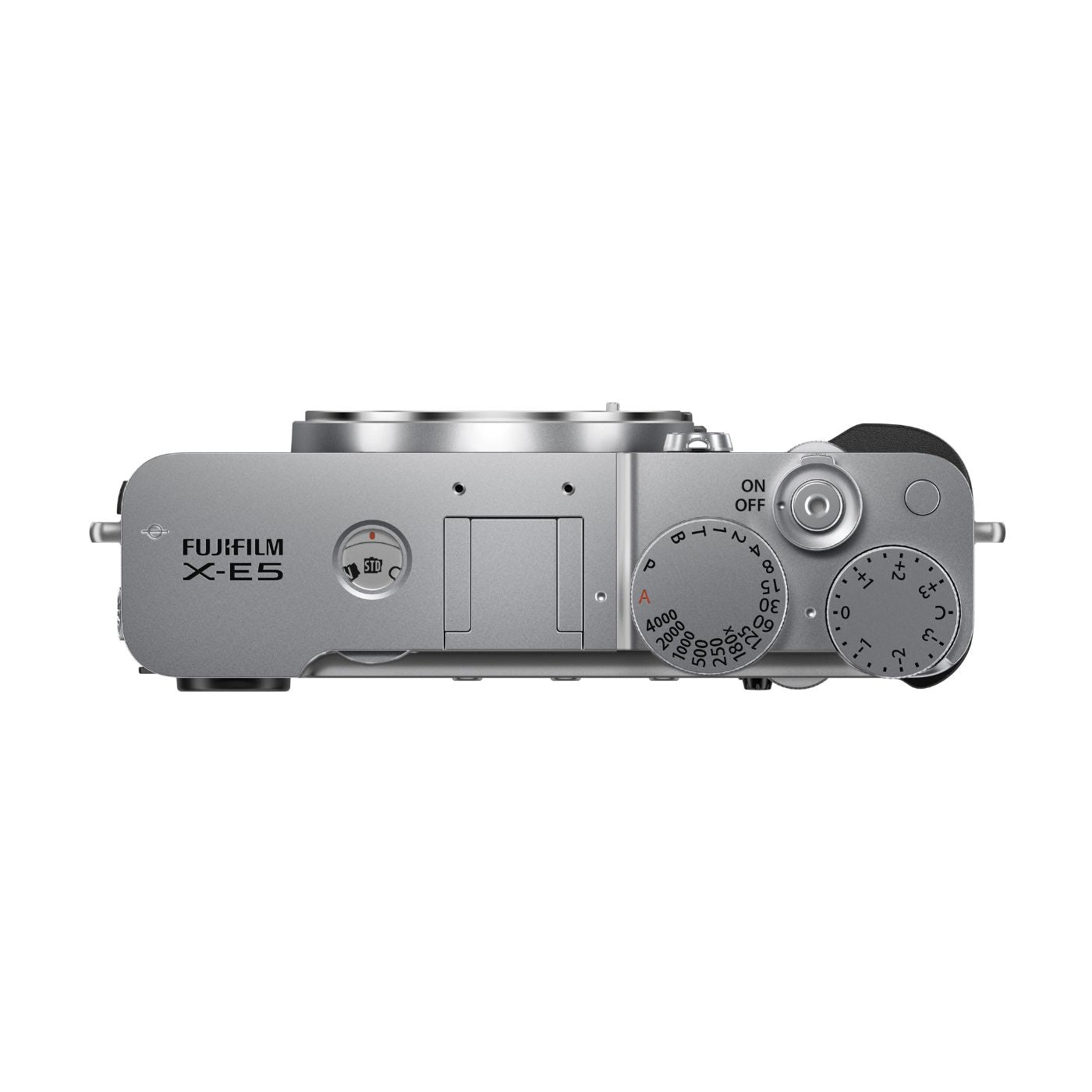 Kit Câmera Digital Mirrorless Fujifilm X-E5 Silver + Lente Fujifilm Fujinon XF23mm F1.4 R LM WR