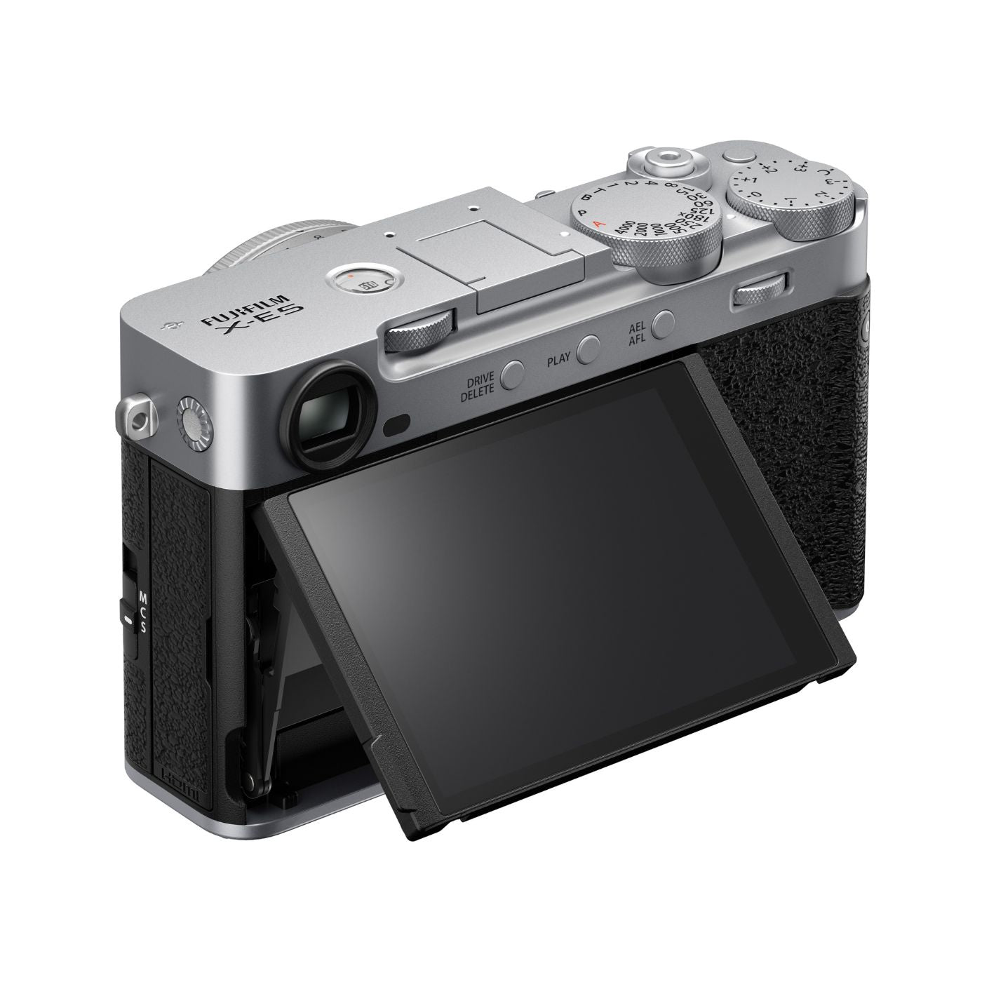 Kit Câmera Digital Mirrorless Fujifilm X-E5 Silver + Lente Fujifilm Fujinon XF23mm F1.4 R LM WR