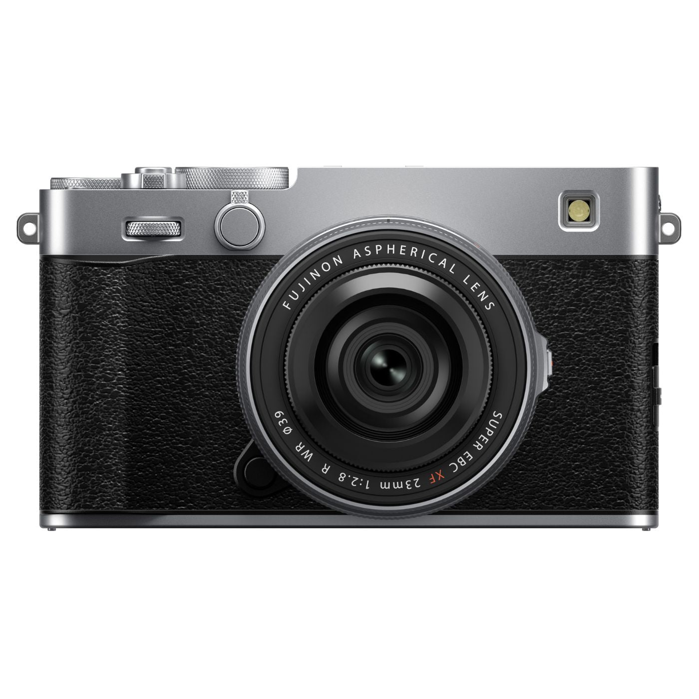 Kit Câmera Digital Mirrorless Fujifilm X-E5 Silver + Lente Fujifilm Fujinon XF23mm F1.4 R LM WR
