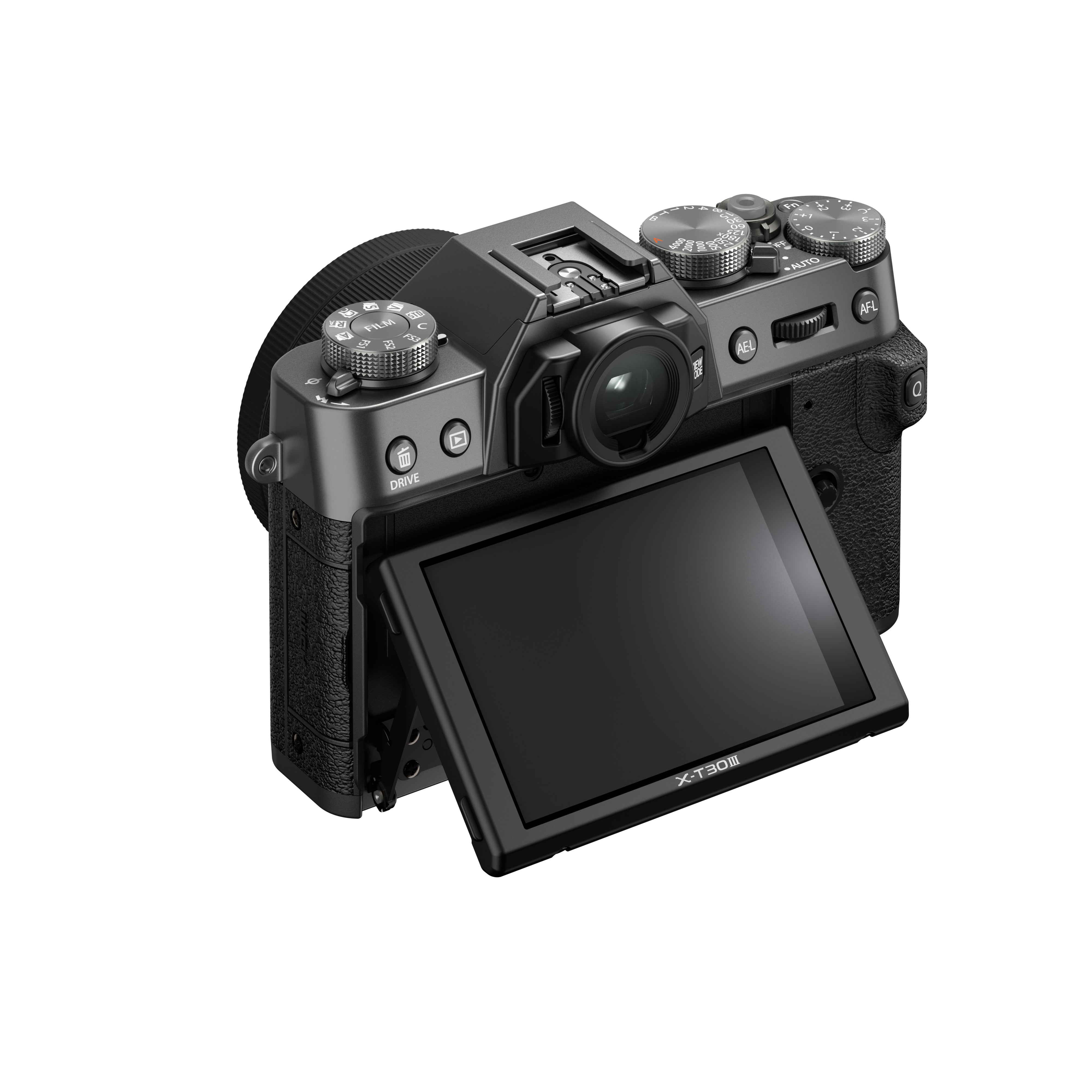 Kit Câmera Digital Mirrorless Fujifilm X-T30 III Charcoal + Lente Fujifilm Fujinon XC13-33mm F3.5-6.3 OIS
