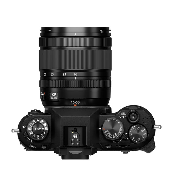 Kit Câmera Digital Mirrorless Fujifilm X-T50 Black + Lente Fujinon XF16-50mm F2.8-4.8 R LM WR