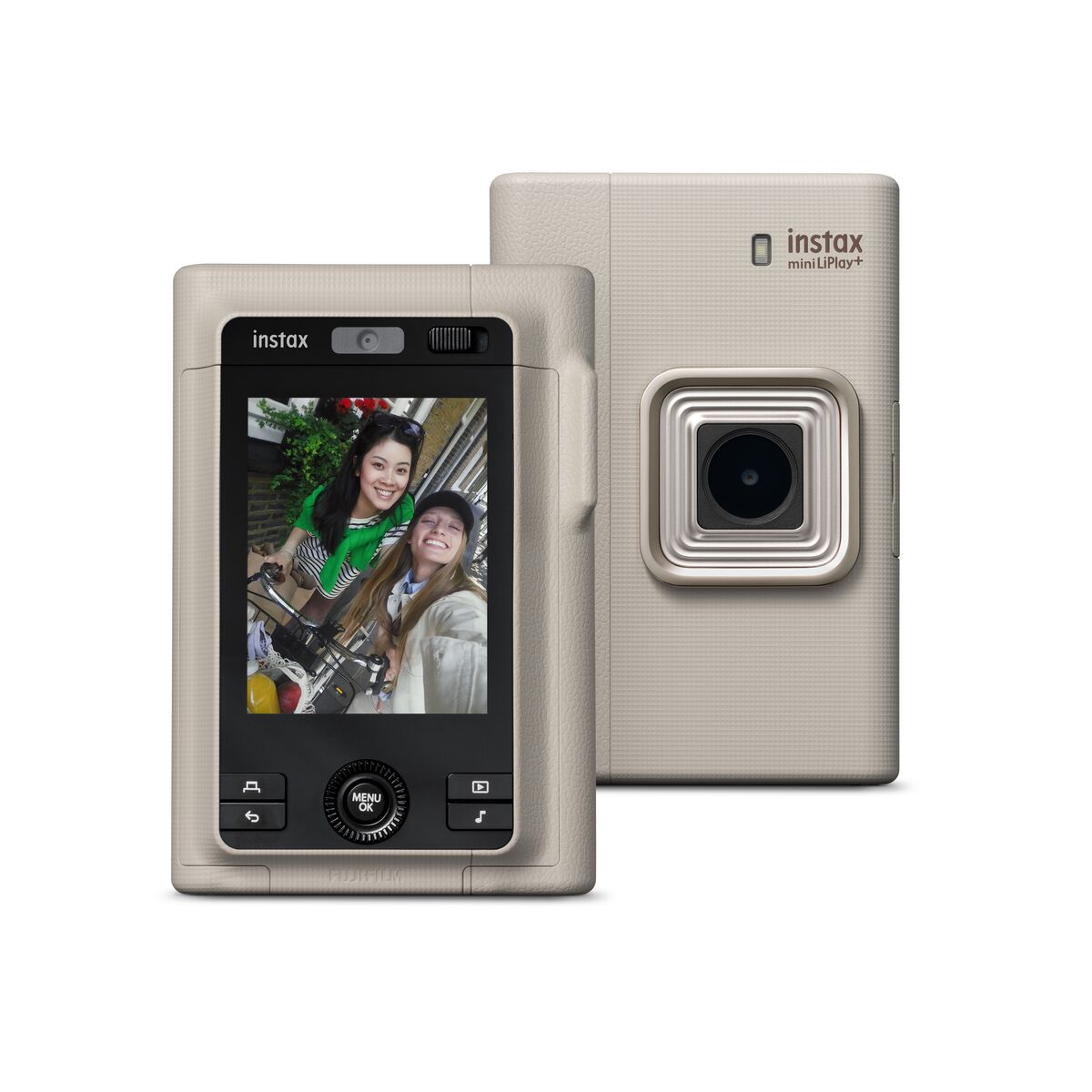 Câmera e Impressora para Smartphone Fujifilm instax mini LiPlay+™ Beige