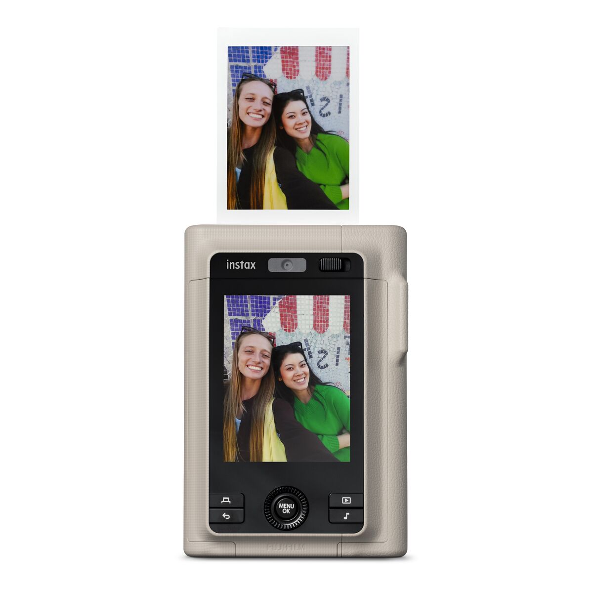 Câmera e Impressora para Smartphone Fujifilm instax mini LiPlay+™ Beige